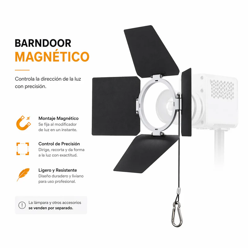 Barndoor Metálico Godox ML-B4 para ML80Bi y ML150Bi