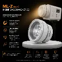 Reflector con Lente Zoom Godox ML-Z para ML80Bi y ML150Bi