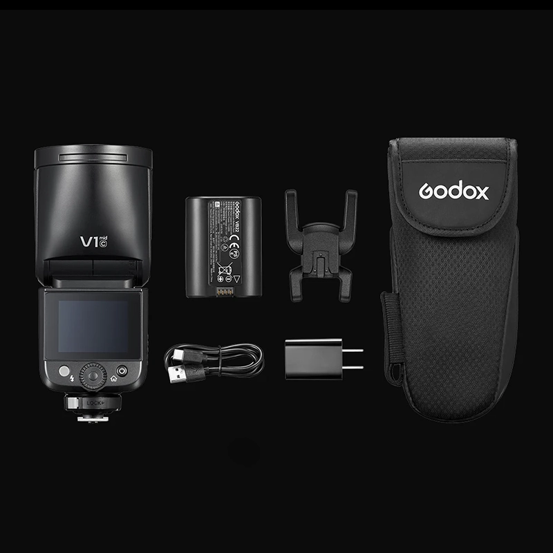 Flash Godox V1mid C TTL para Canon