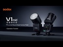 Flash Godox V1mid C TTL para Canon