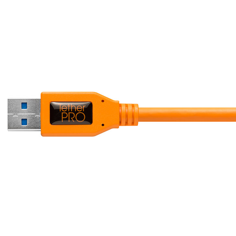 Cable USB 3.0 a USB-C Tether Tools CUC3215-ORG