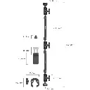 Brazo Mágico de Escritorio SmallRig 4766 con Pinza Tipo Cangrejo para Cámara/SmartPhone