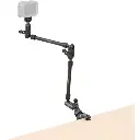 Brazo Mágico de Escritorio SmallRig 4766 con Pinza Tipo Cangrejo para Cámara/SmartPhone