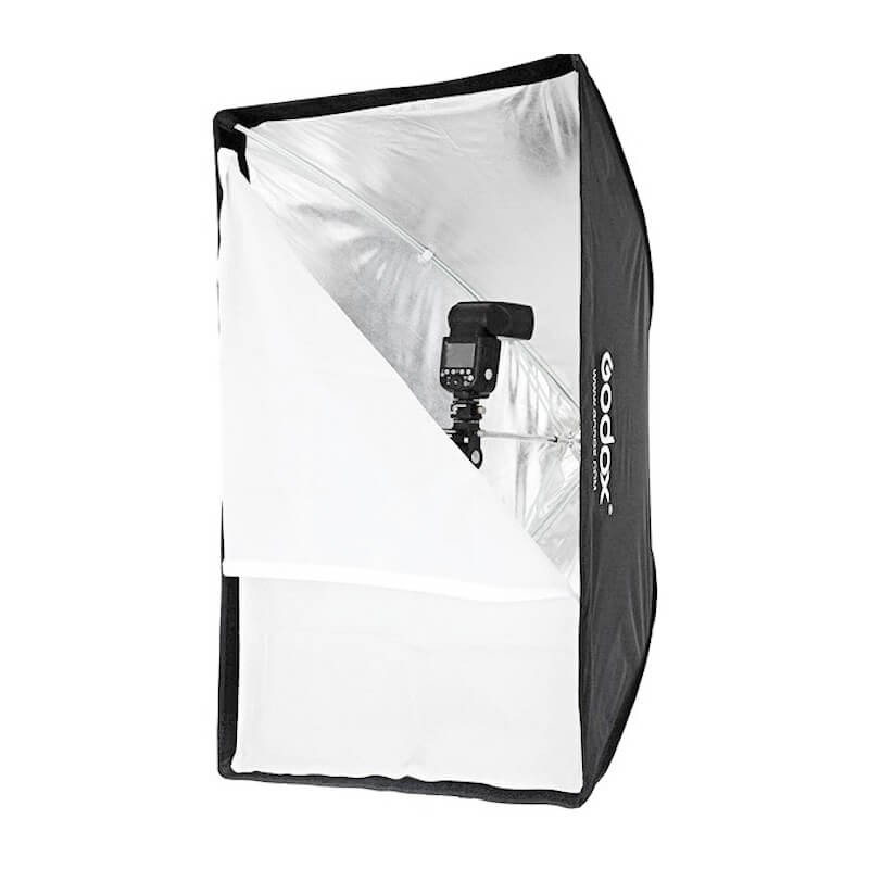Caja suavizadora tipo sombrilla Godox 90x90cms. (universal)