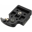 Plato Adaptador con Zapata de Liberación Rápida Manfrotto 323