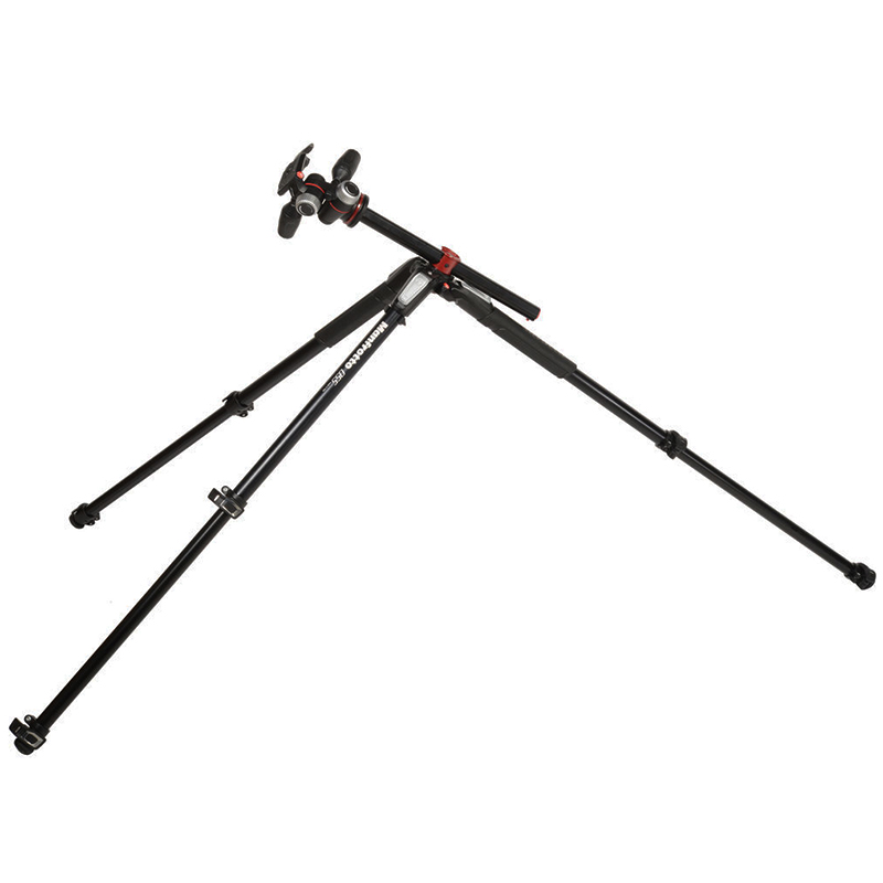 Tripié Manfrotto MT055XPRO3 con Cabeza MHXPRO-3W