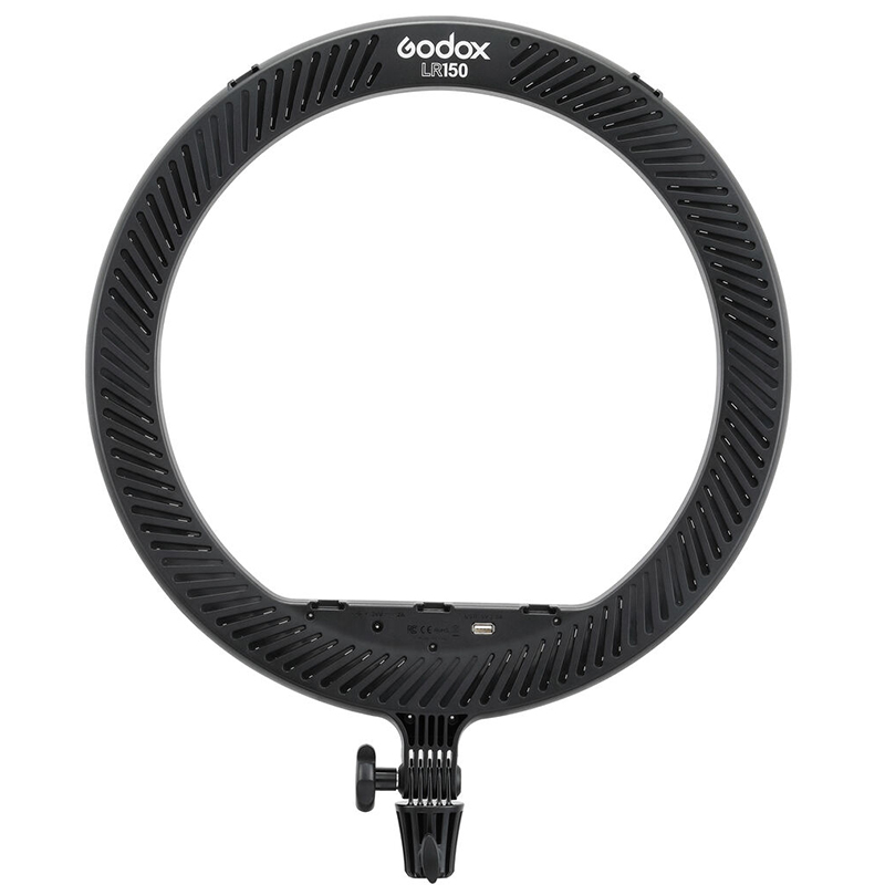 Aro de Luz Led Godox 45cm. LR150 con Adaptador de Corriente y Base para SmartPhone