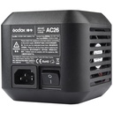 Adaptador de Corriente Godox AC26 para AD600 Pro