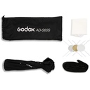 Caja Suavizadora Godox 60cm. Plata con Grid AD-S60S