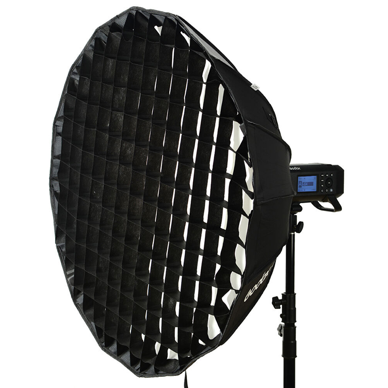 Caja Suavizadora Godox 85cm. Plata con Grid y 3 Reflectores Removibles AD-S85S