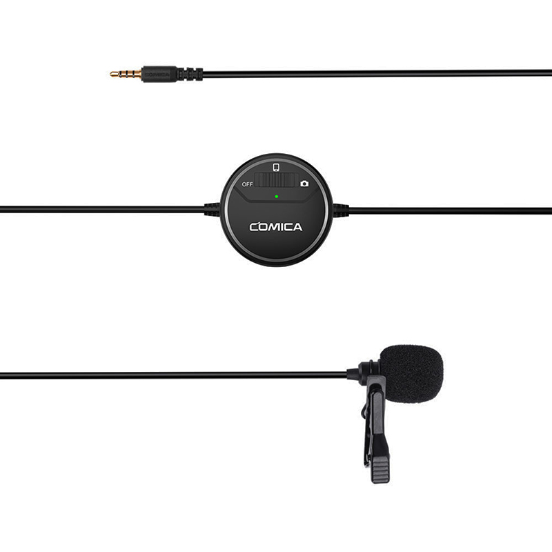 Micrófono Lavalier Comica CVM-SIG.LAV V03 3.5mm (cable 6mts.)