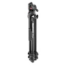 Tripié Manfrotto MT290LTA3 con Cabeza de Video BeFree Live MVH400AH (MK290LTA3-V)