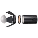 Kit de 2 Flash Godox AD100PRO + 1 Kit de Accesorios AK-R1 + 1 Soporte S2 + 1 Sombrilla Plata/Negra 84cm. + 1 Sombrilla Translúcida 84cm. + BackPack CB-20