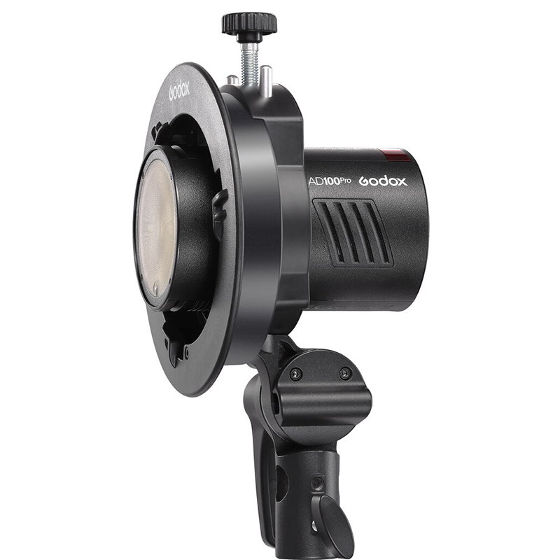 Kit de 2 Flash Godox AD100PRO + 1 Kit de Accesorios AK-R1 + 1 Soporte S2 + 1 Sombrilla Plata/Negra 84cm. + 1 Sombrilla Translúcida 84cm. + BackPack CB-20