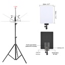 Kit de 2 Lámparas 288 Led FX-530 con 2 Tripiés y Funda (2700-5500°K)