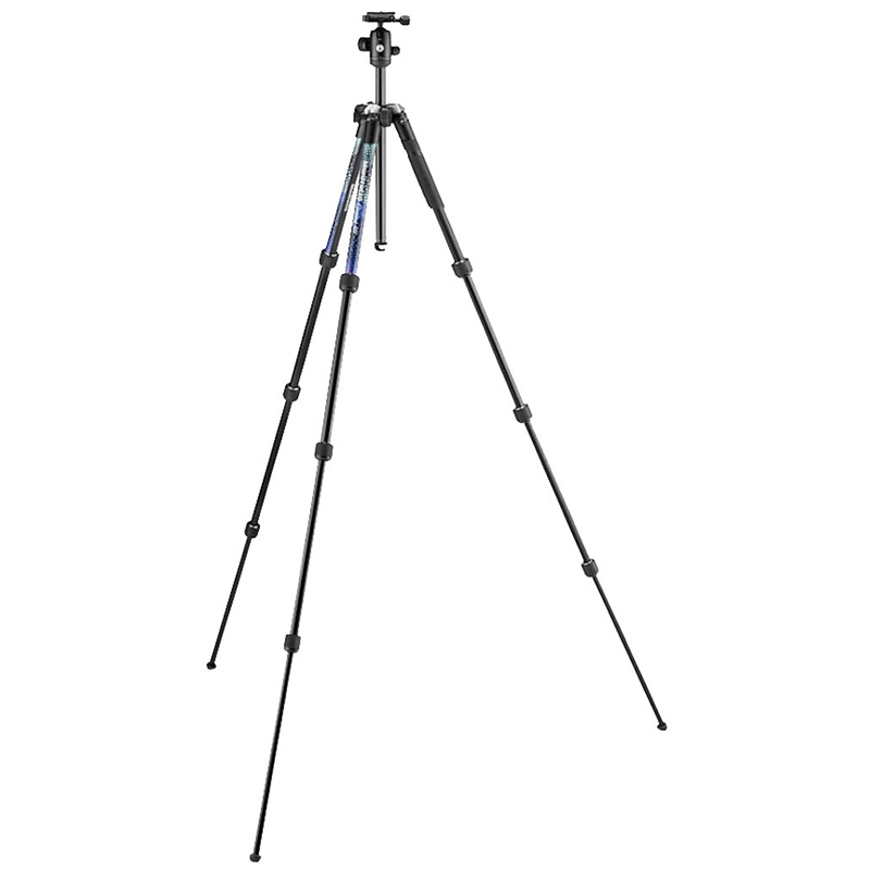 Tripié Manfrotto Element MII con Cabeza de Bola p/8kg. (Azul) MKELMII4BL-BH