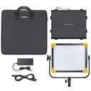Lámpara Godox LED 75R con Aletas y Adaptador de Corriente