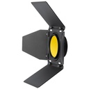 Aletas Godox BD-10 con Grid y 4 Filtros de Color y 1 Difusor para Witstro AD300Pro