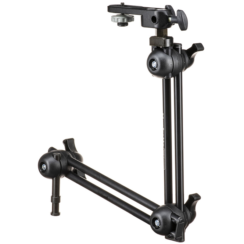 Brazo Articulado Doble Manfrotto de 2 Secciones con Soporte 396B-2