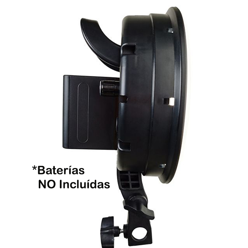 Kit de 2 Lámparas 128 Led Vanta FX-YPD6 con Compartimiento para 2 Baterías Tipo NP-F550/F750/F950