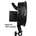 Kit de 2 Lámparas 128 Led Vanta FX-YPD6 con Compartimiento para 2 Baterías Tipo NP-F550/F750/F950
