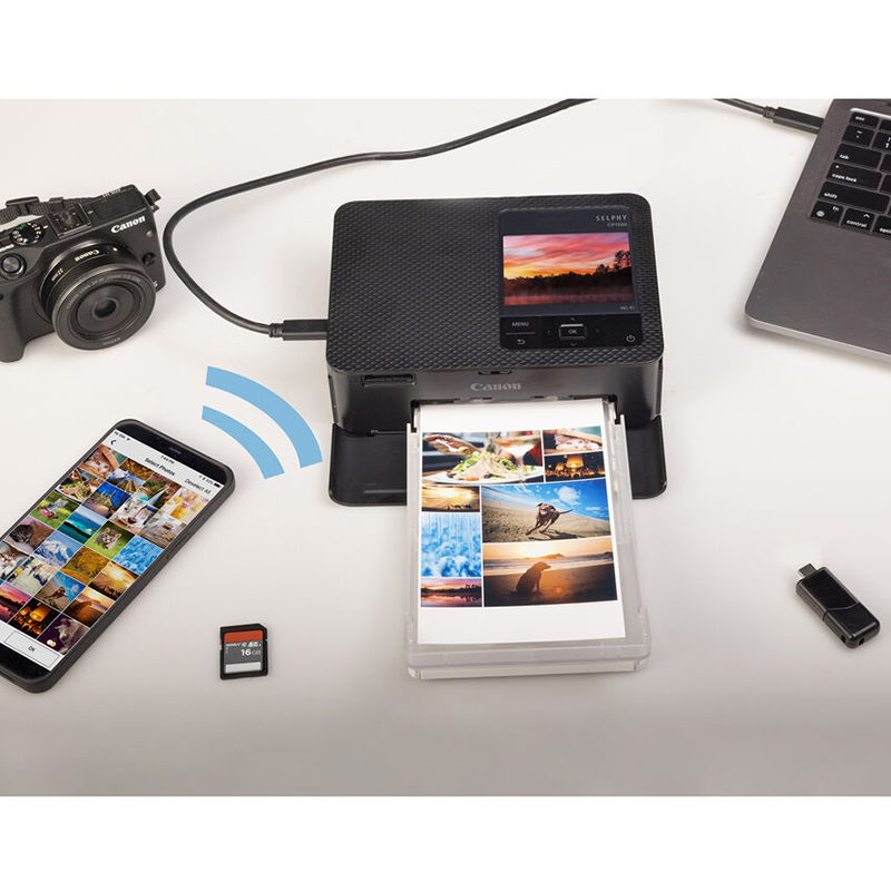 Impresora Canon Selphy CP1500 color Negro