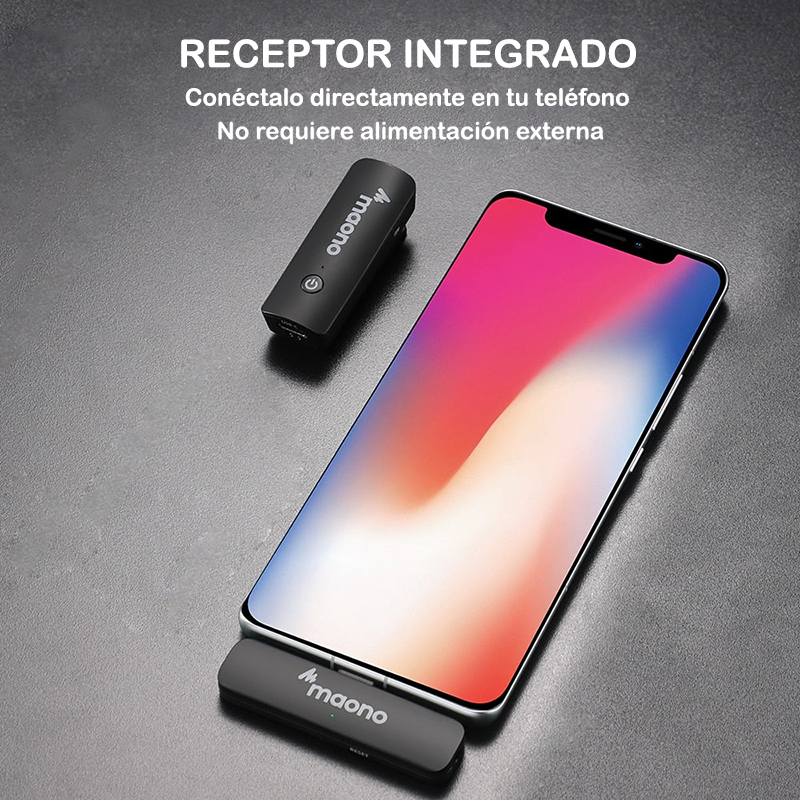 Micrófono Inalámbrico Maono WM600-C1 para Android