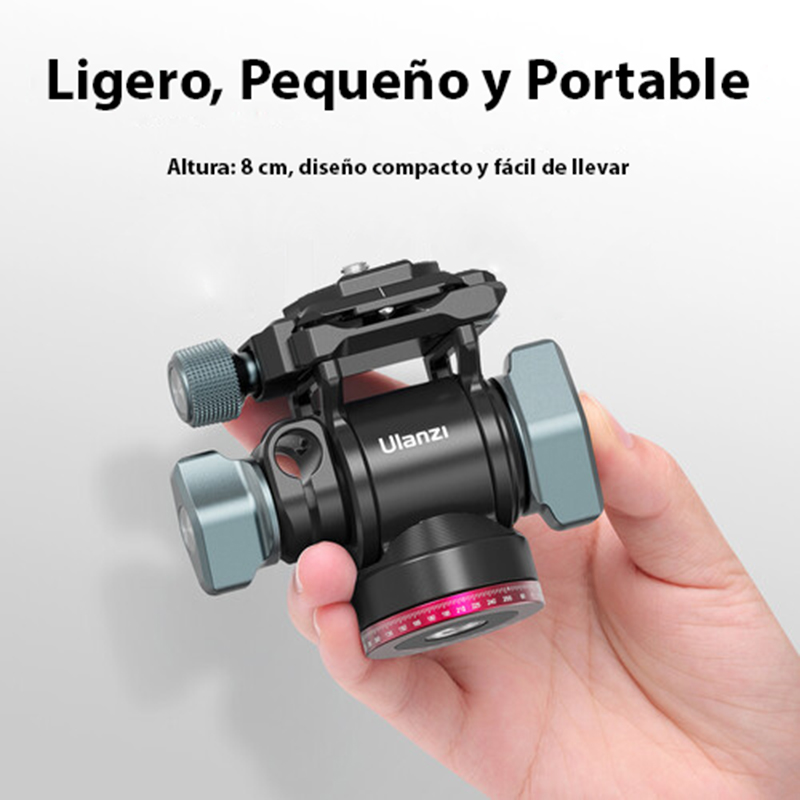 Mini Cabezal Fluído para Video Ulanzi U-190