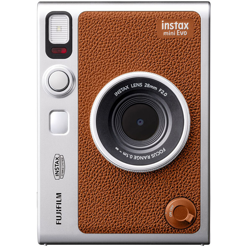Cámara FujiFilm Instax Mini EVO (Café)