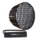 Caja Suavizadora Parabólica Godox 70cm. Armado Rápido (Bowens) QRP70G con Grid