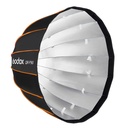 Caja Suavizadora Parabólica Godox 90cm. Armado Rápido (Bowens) QRP90G con Grid