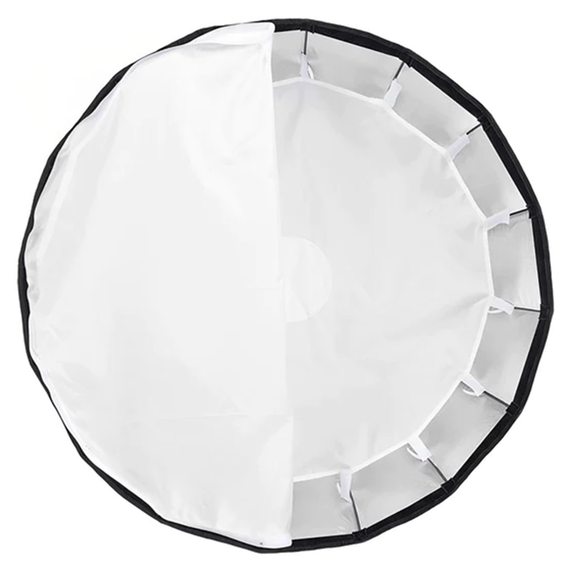 Caja Suavizadora Parabólica Godox 120cm. Armado Rápido (Bowens) QRP120G con Grid
