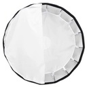 Caja Suavizadora Parabólica Godox 120cm. Armado Rápido (Bowens) QRP120G con Grid
