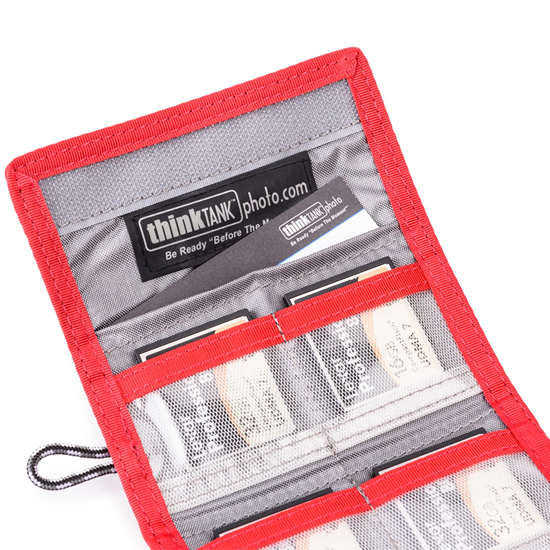 Cartera para 4 Memorias CF y 3 SD Think Tank Pee Wee Pixel Pocket Rocket  TT210