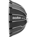 Caja Suavizadora Parabólica Compacta Godox 60 cm. Armado Rápido (Bowens) QRP60T