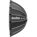 Caja Suavizadora Parabólica Compacta Godox 90 cm. Armado Rápido (Bowens) QRP90T