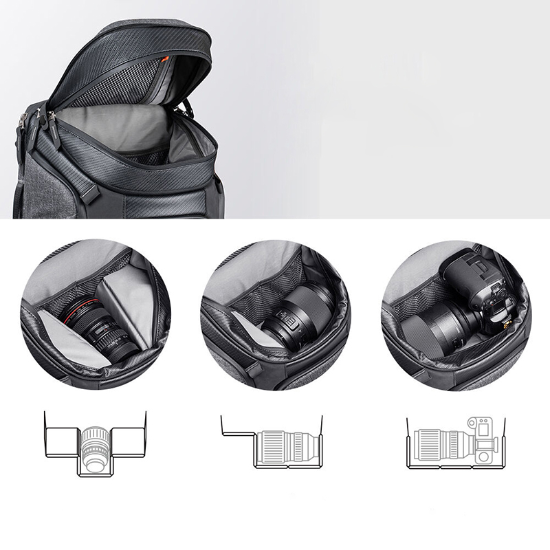 BackPack K&F Concept Alpha 25L Gris (KF13.105)