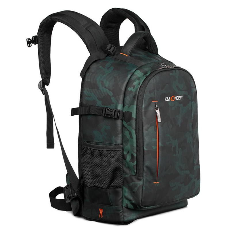 BackPack K&F Concept Travel 25L Verde/Negra (KF13.119)