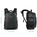BackPack K&F Concept Travel 25L Verde/Negra (KF13.119)