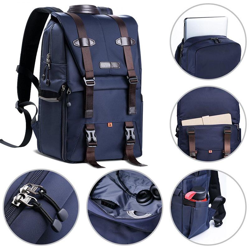 BackPack K&F Concept Beta Zip 20L Azul Profundo (KF13.087)