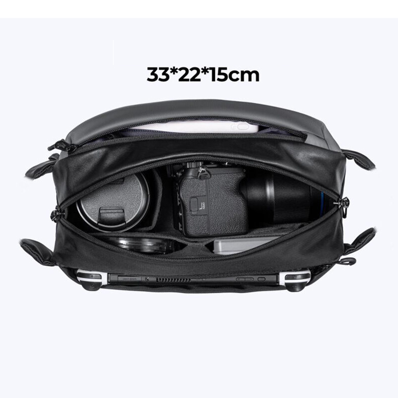 Slingbag K&F Concept Alpha 10L Plata (KF13.157)
