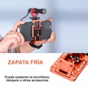 Plato Mágico de Liberación Rápida 2 en 1 K&F Concept CA02 (KF31.027)