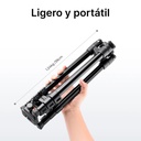 Tripié Compacto K&F Concept K234A0 + Cabeza de Bola KF-28 c/Soporte para Celular (KF09.101V1)