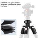 Tripié Fibra de Carbón K&F Concept K254C2 + Cabezal de Bola BH-36L (KF09.123)