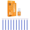 Kit de Limpieza para Sensor Full Frame c/10 Hisopos 24mm K&F Concept (1617)