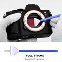 Kit de Limpieza para Sensor Full Frame c/10 Hisopos 24mm K&F Concept (1617)