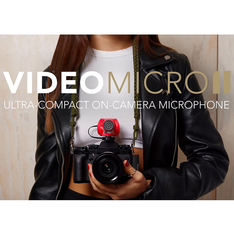 Micrófono Ultra-Compacto RODE VIDEOMIC GO II