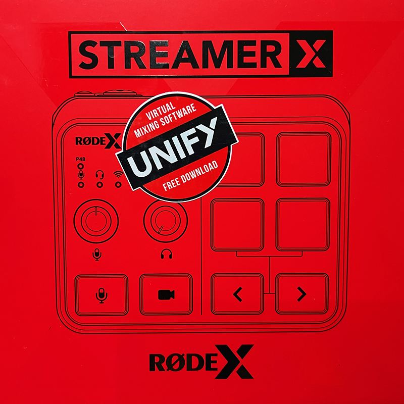 Interfaz de Audio y Tarjeta de Captura  de Video RODE Streamer X