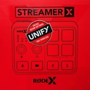 Interfaz de Audio y Tarjeta de Captura  de Video RODE Streamer X