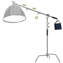Kit GVM Tripié C-Stand con Brazo Boom C-360